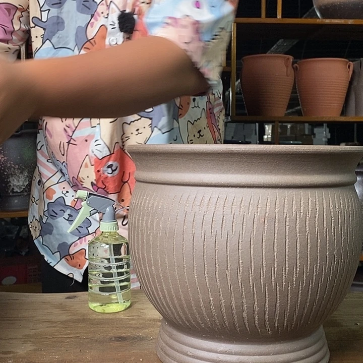 紫砂花盆 紫砂花盆