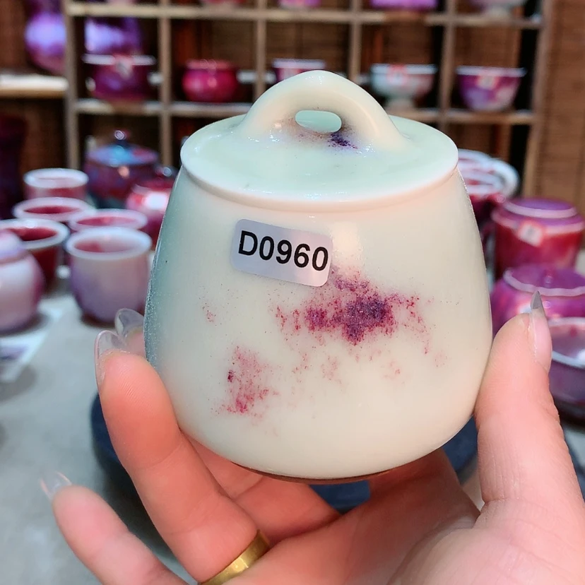 【闪购商品】钧瓷主人杯摆件工艺品