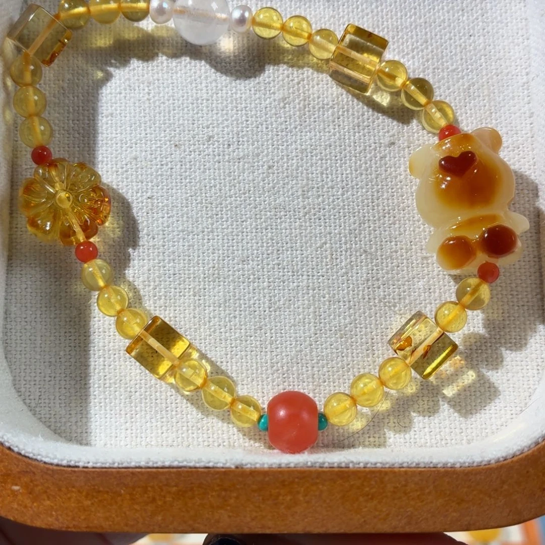 蜜蜡未镶嵌裸石定制