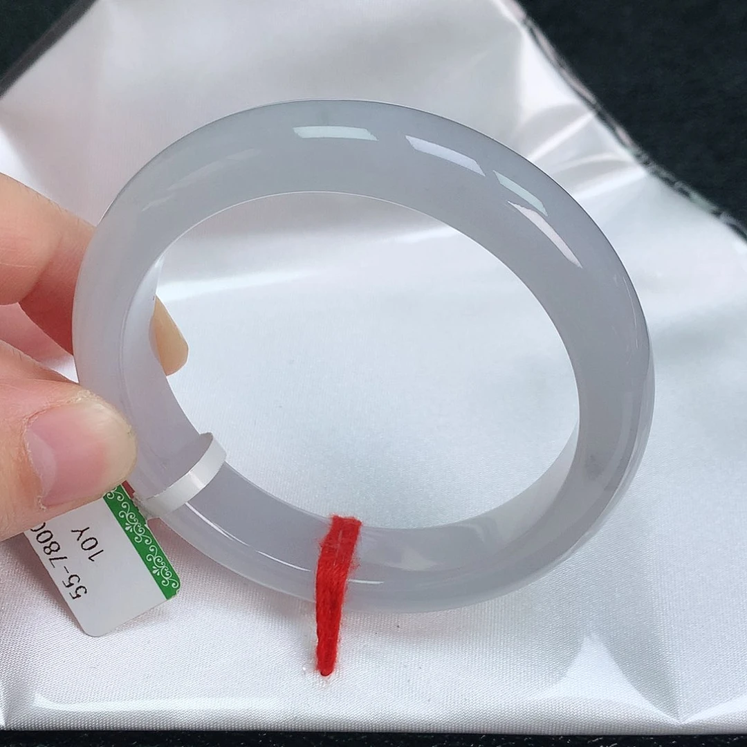 翡翠手镯未镶嵌55正