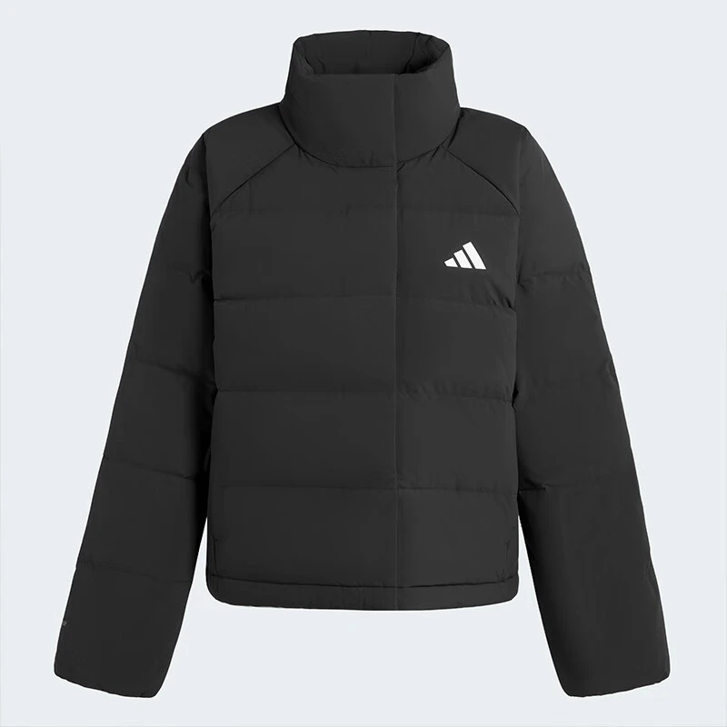 Adidas阿迪达斯羽绒服女拒水防风保暖运动休闲鸭绒夹克外套