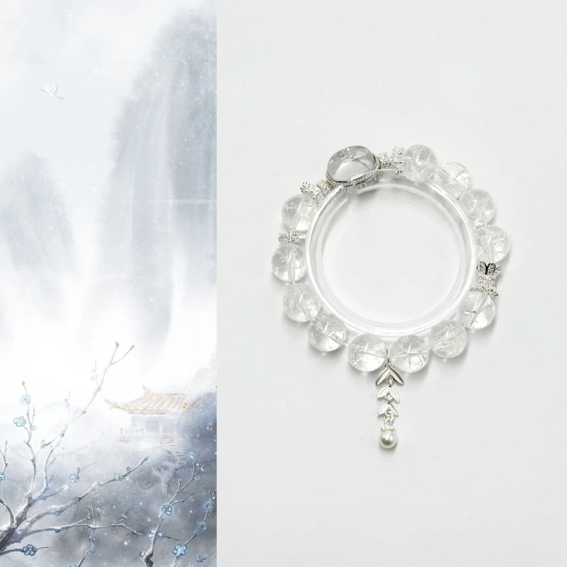 【雪域白影】水晶之王白水晶（手围16CM）多样性发