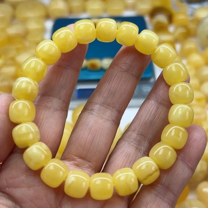 琥珀（矿物珀）手串未镶嵌
