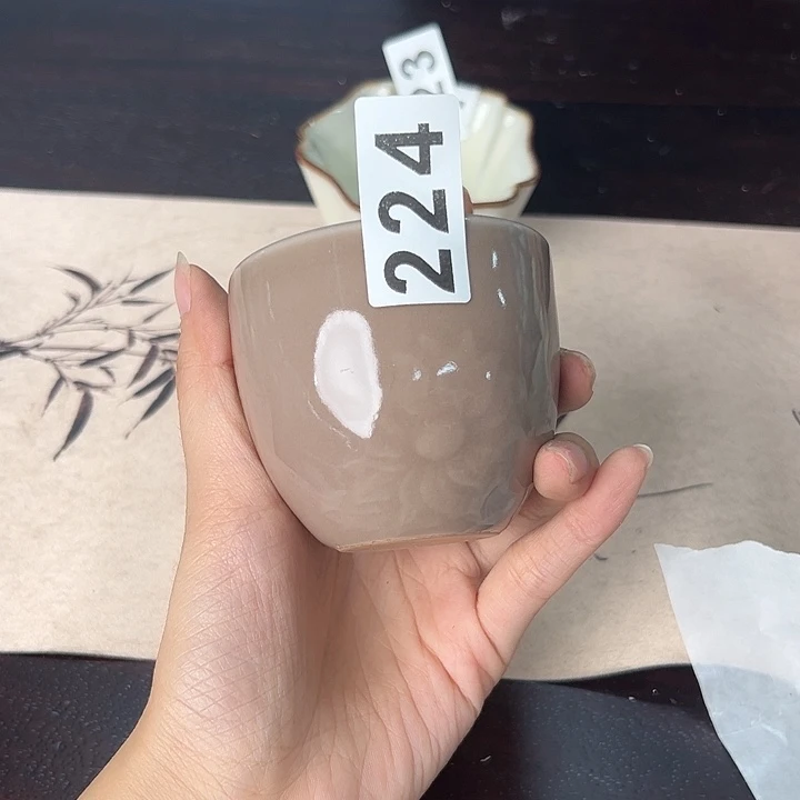 龙泉云间青瓷小米茶器