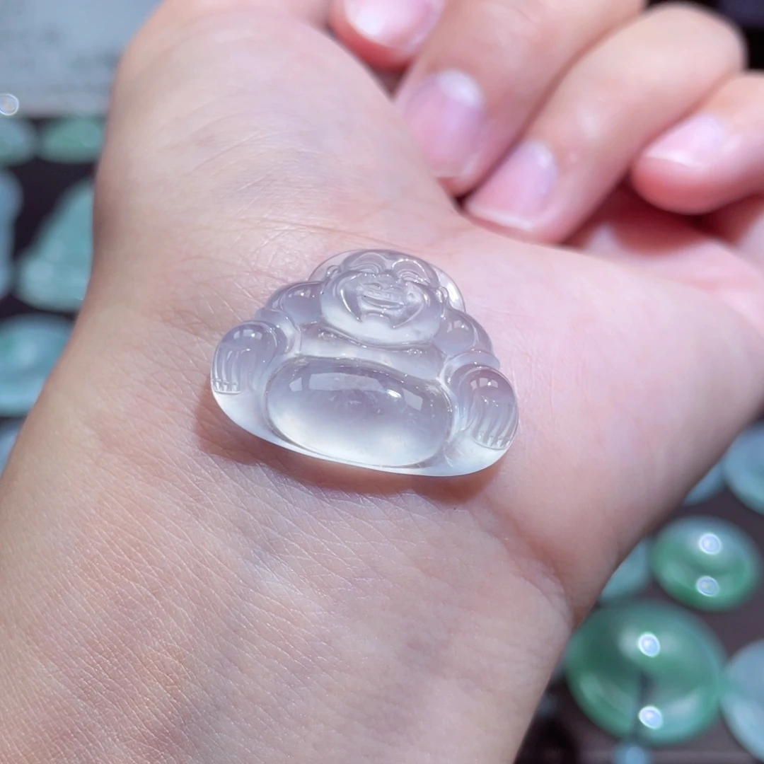 颈饰未镶嵌翡翠佛公