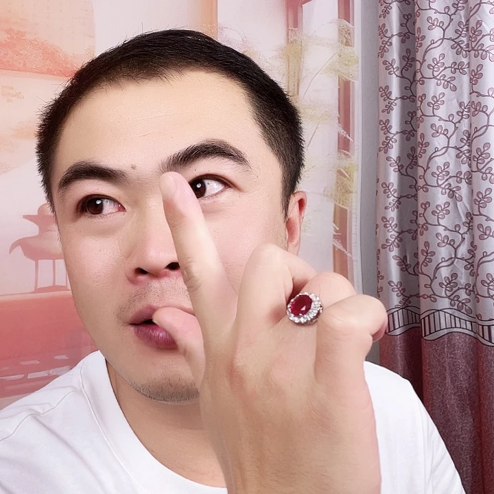 无事牌非洲檀香红包戒指