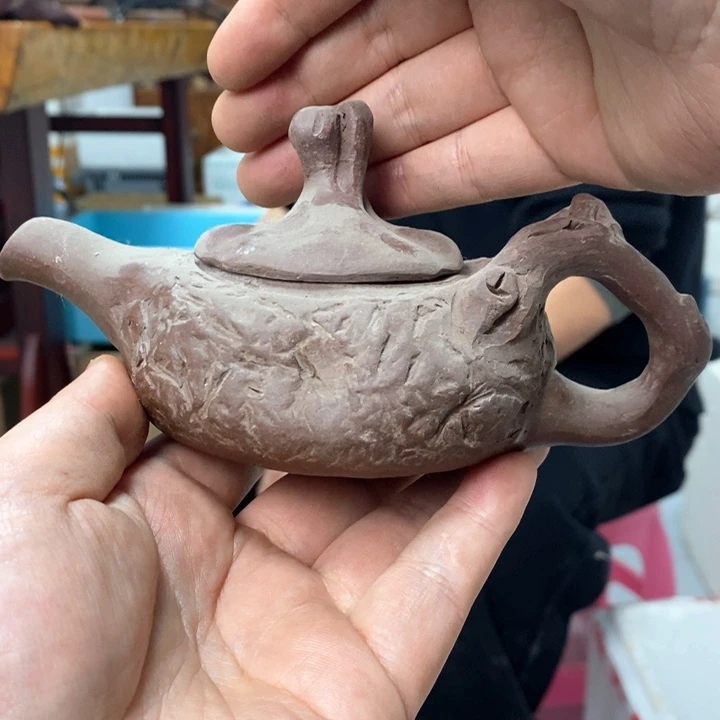 紫砂茶壶黄龙山原矿紫砂手工