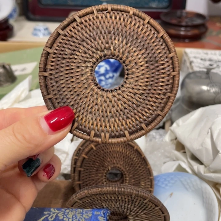 竹中古工艺品摆件