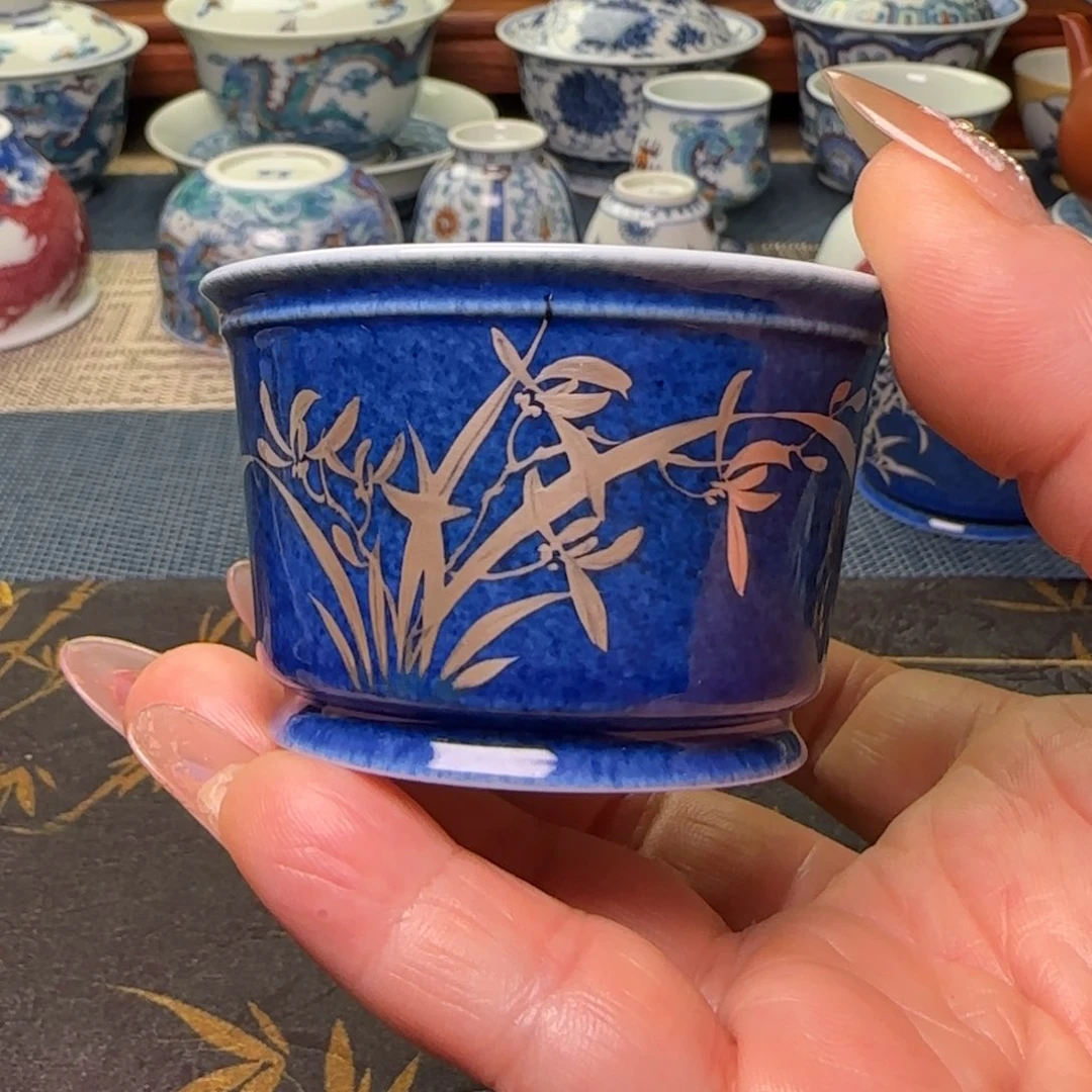 瓷片融天杯一个杯杯