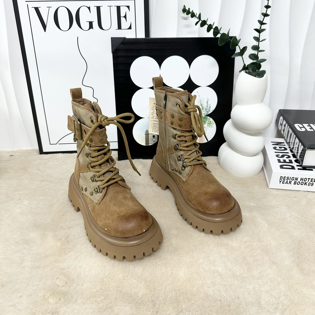 新款气质休闲百搭女士休闲马丁靴A/DDW/9678-281