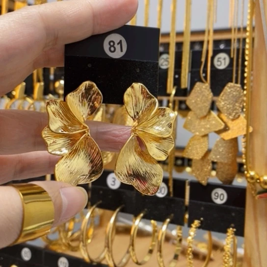 【闪购商品】铜合金合金琉璃新款花朵