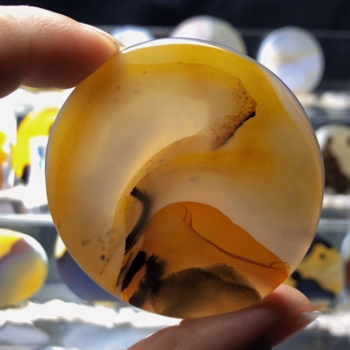 合金玛瑙/玉髓珠宝奇石96