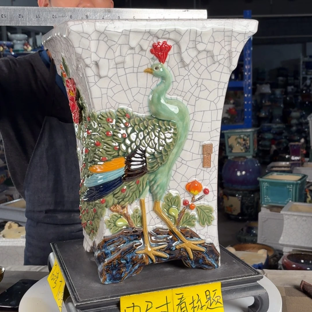 一风堂石湾花盆 内23*36