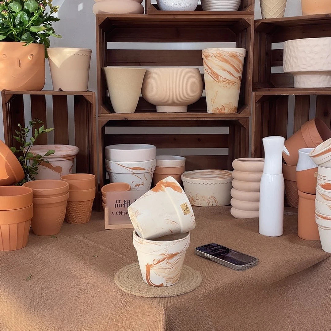 微瑕橘里橘气标准国际盆12口10高2个