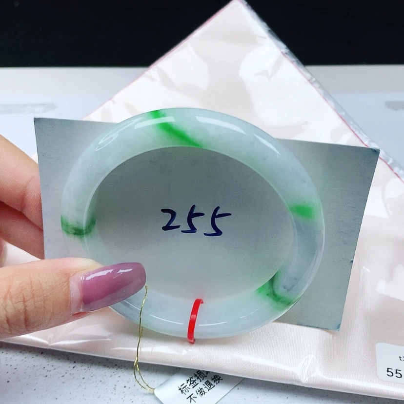 【闪购商品】翡翠手镯未镶嵌 正圈55+