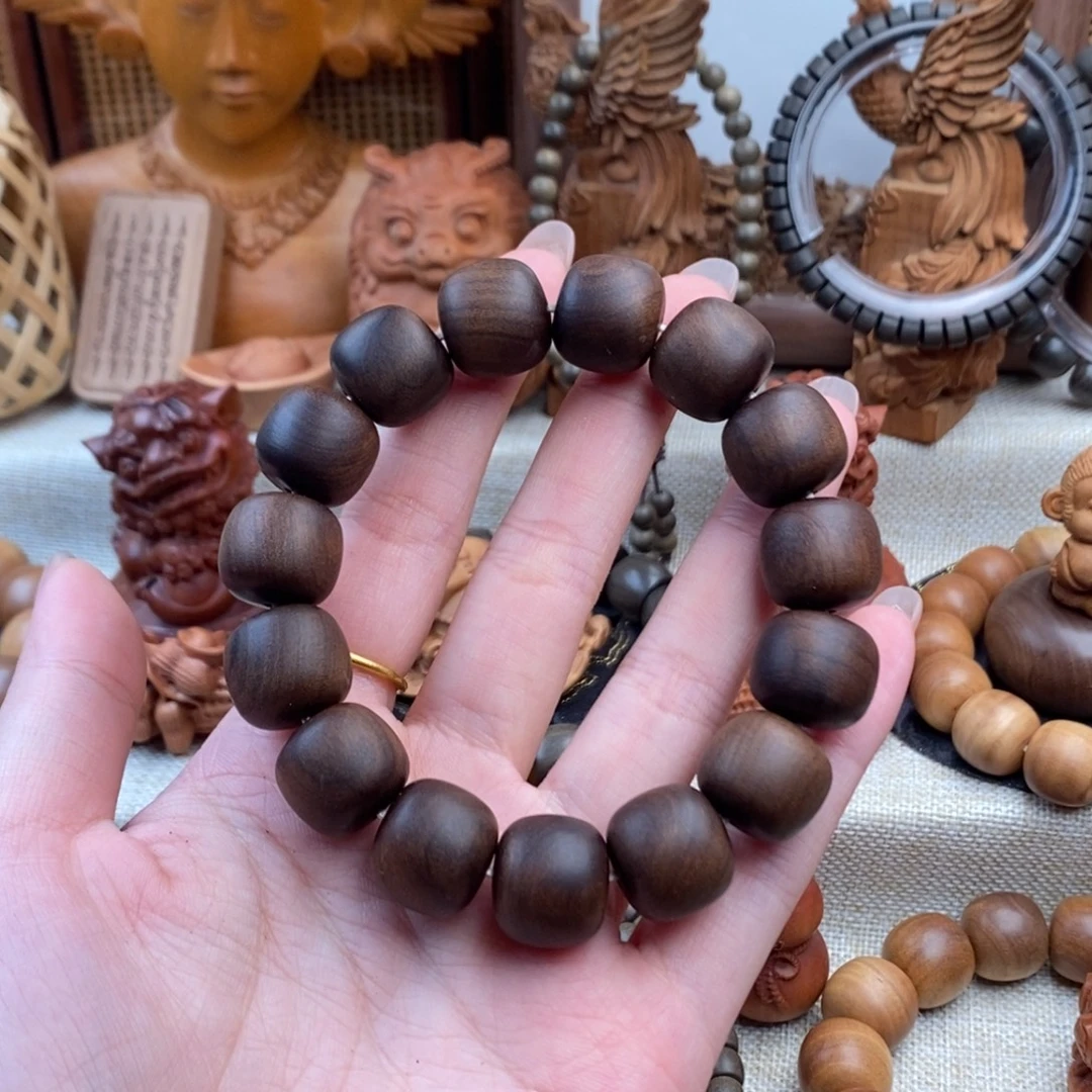 品***尚檀香木手串/手链老山檀，奶香15.16，3条福利价