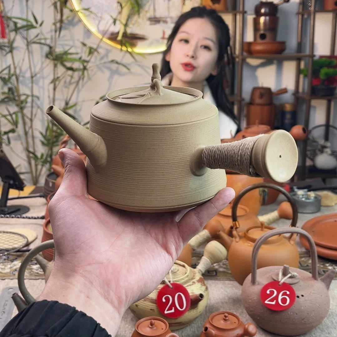 来***式全手工麦饭石侧吧➕壶垫