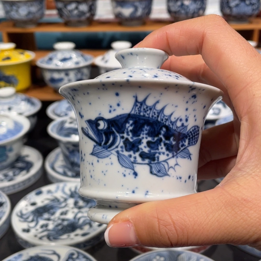 景德镇陶瓷手工手绘