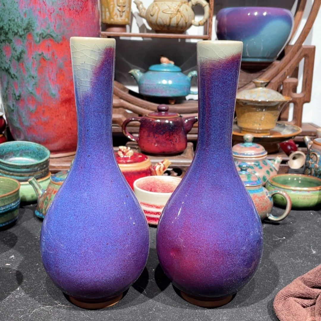 中国神后钧瓷花器