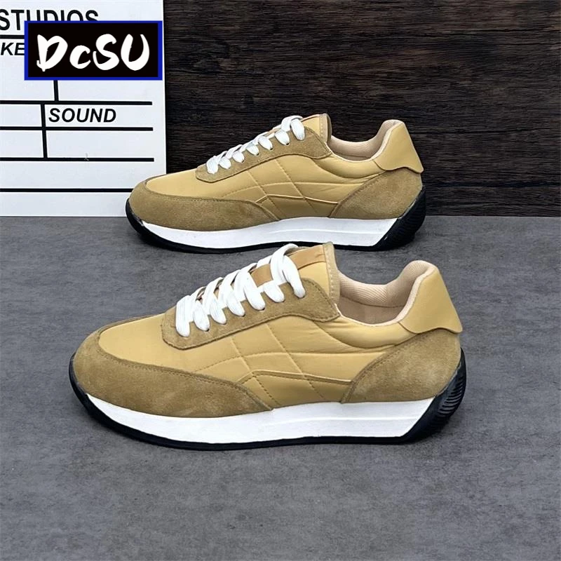 【香港DcSU&Shoes官方正品】轻便阿甘男鞋2025新款春季透气软底运动