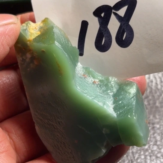 昌化石精美西安绿