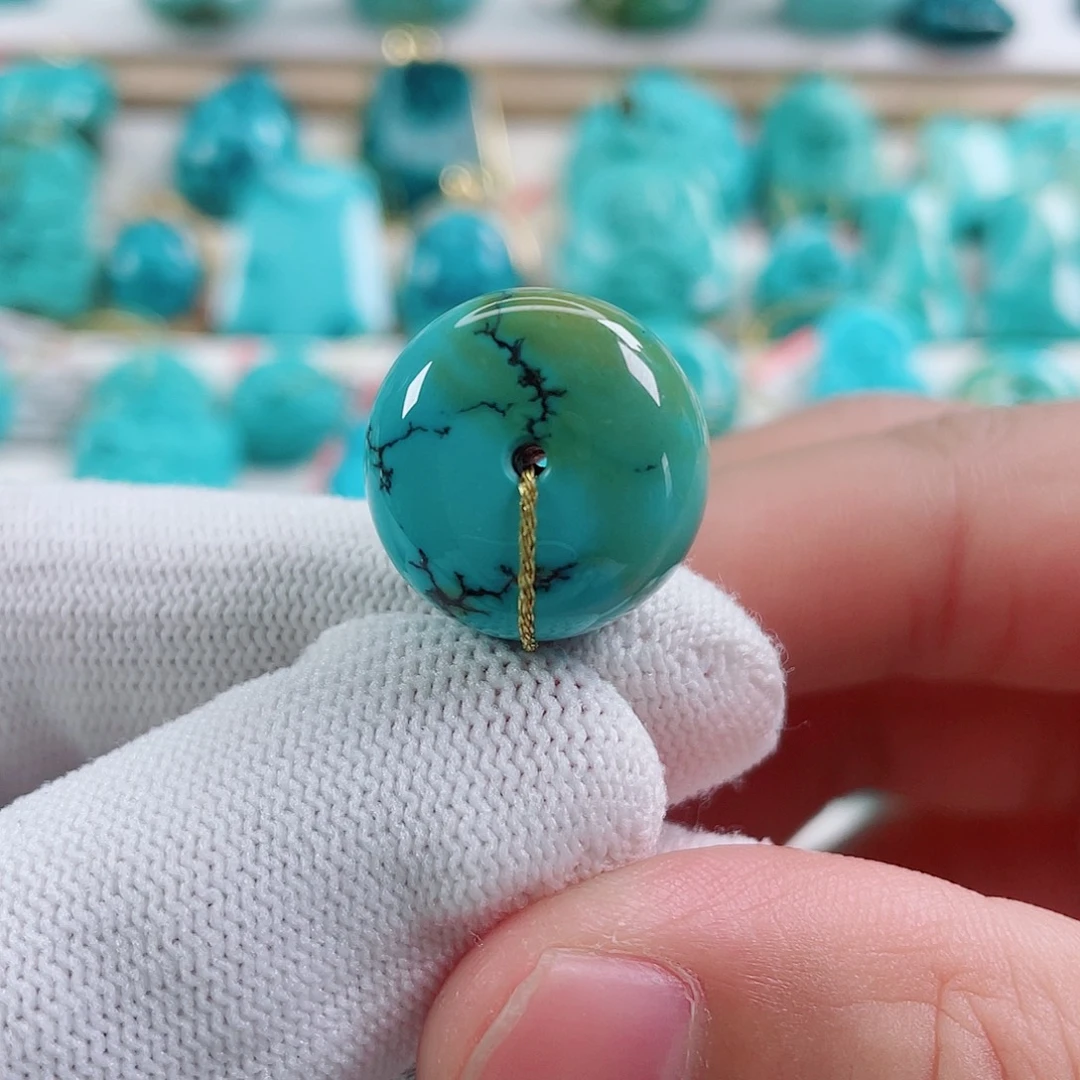 未镶嵌绿松石颈饰直径18