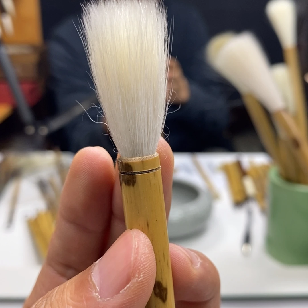 清***月定制3.5出峰，0.9口径，老羊毫