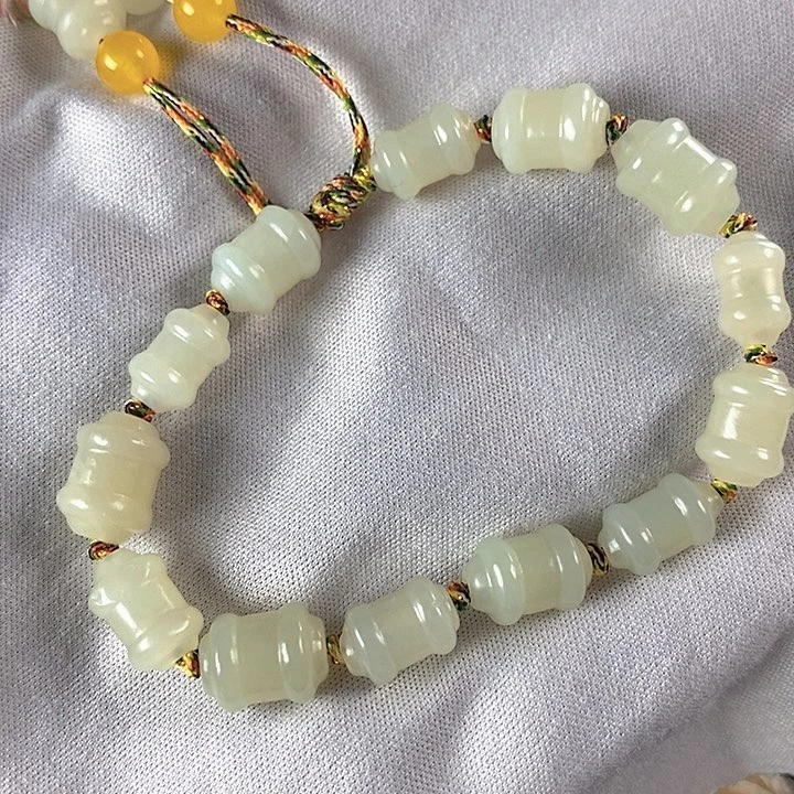 石英质玉手链未镶嵌青海料手链