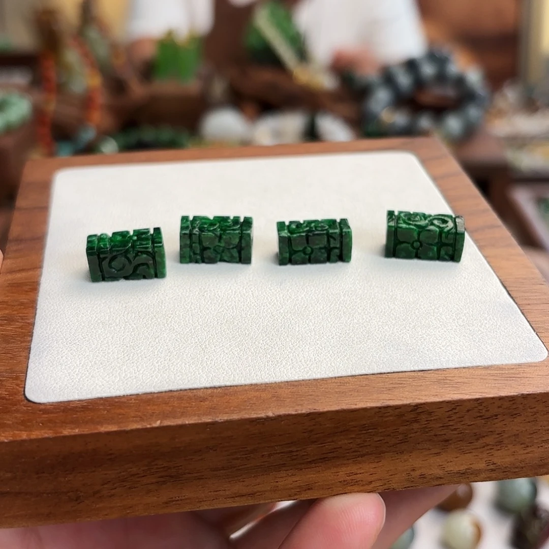 翡翠散珠翡翠干青