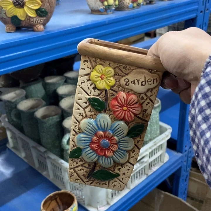 陶瓷花盆单场满9.9发10*17