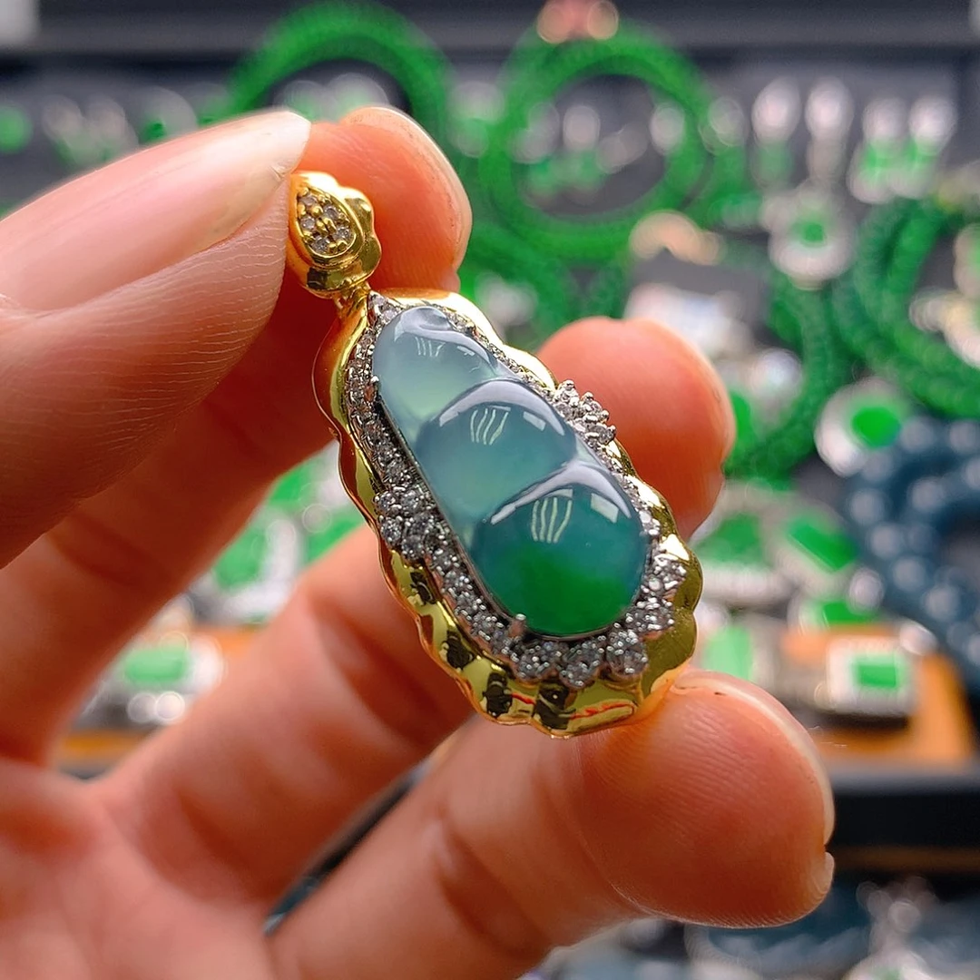 未镶嵌手链翡翠翡翠