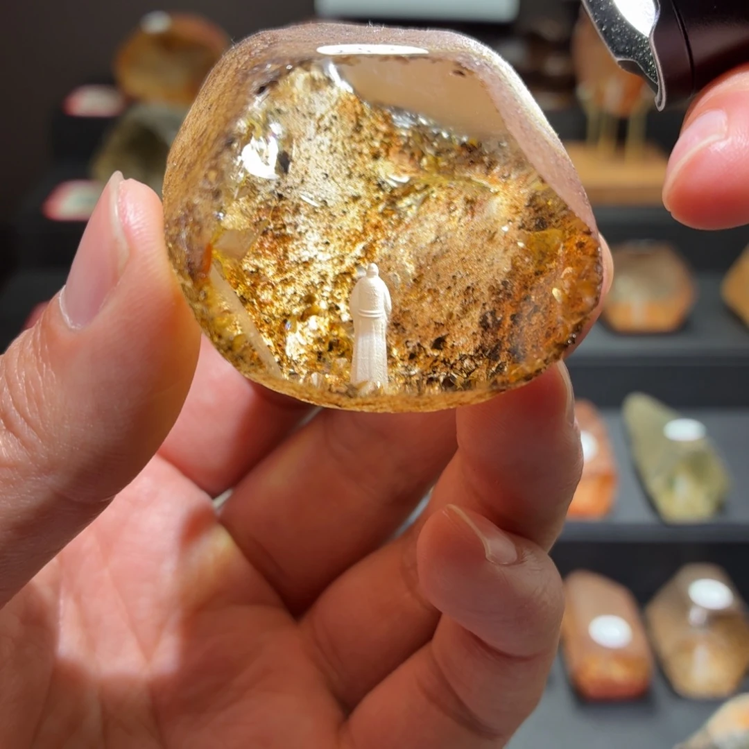 水晶未镶嵌珠宝半成品