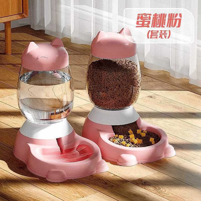 解决猫咪不湿嘴难题自动饮水器猫咪恒温饮水器大容量宠物按压式喂