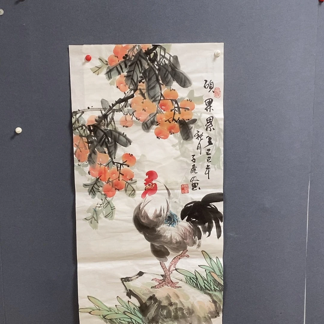 国画冯子豪50.100手绘画芯