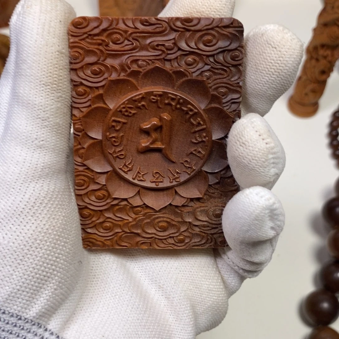 上***水檀香木老山檀香大摆件奶香奶甜