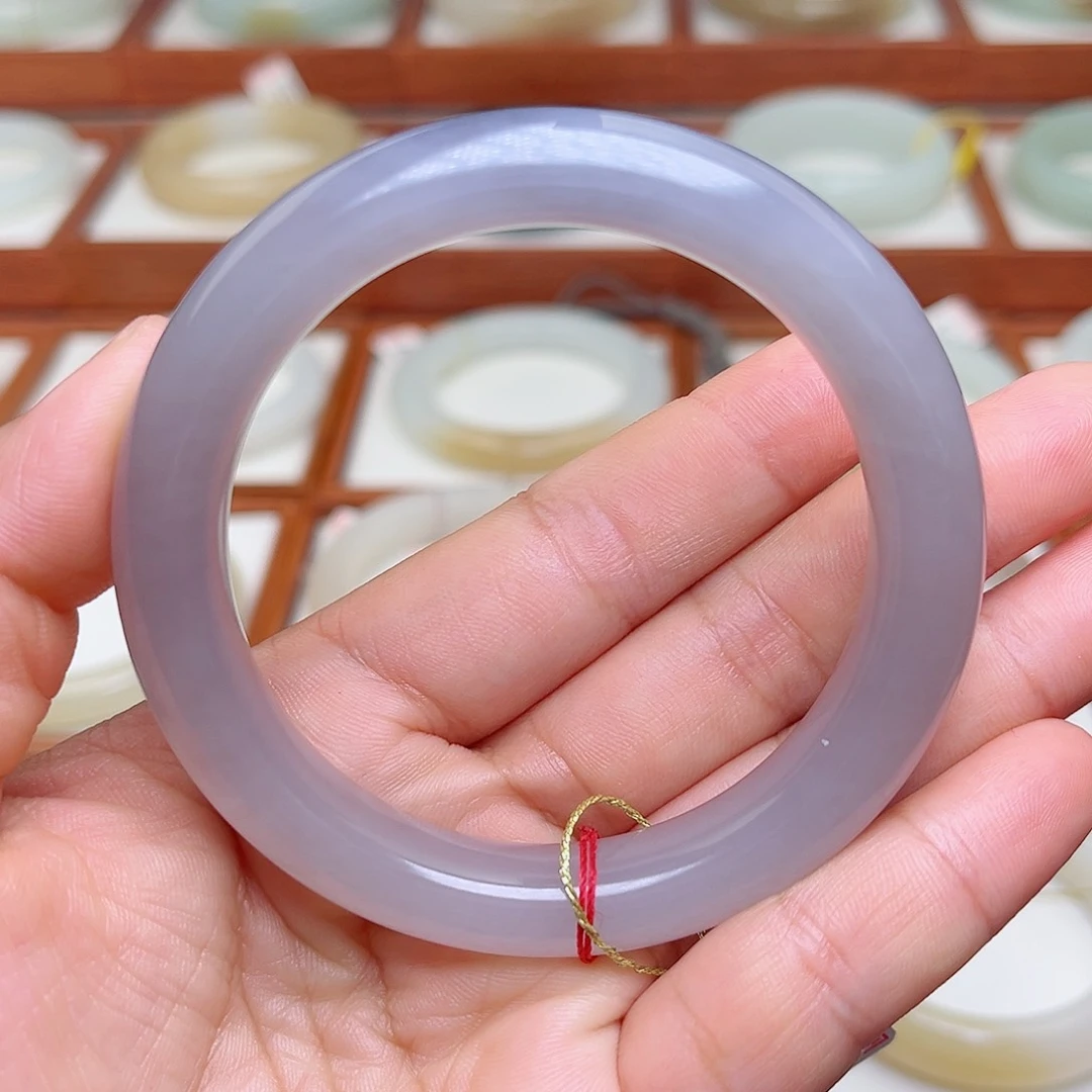 和田玉手镯未镶嵌56.3