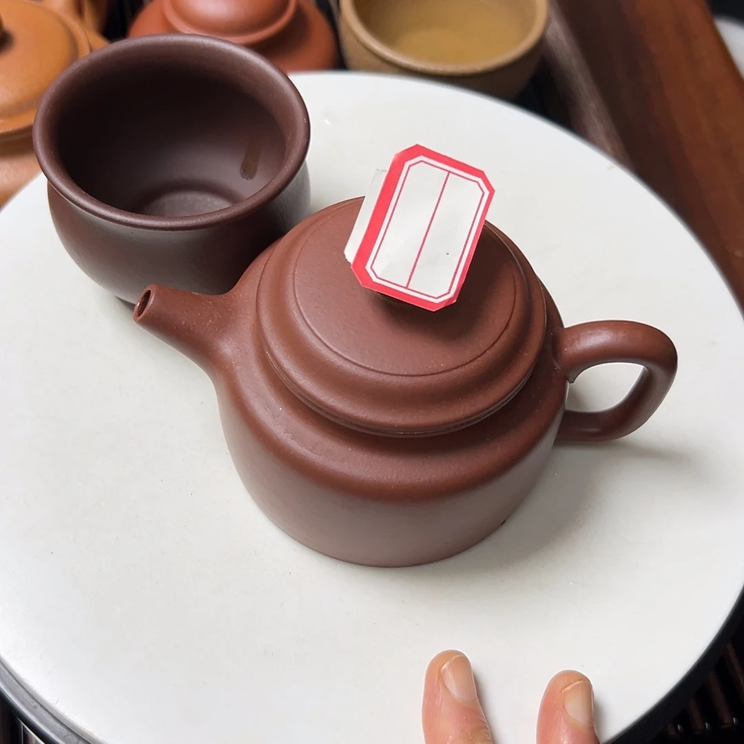 茶壶底槽青紫砂壶等传统