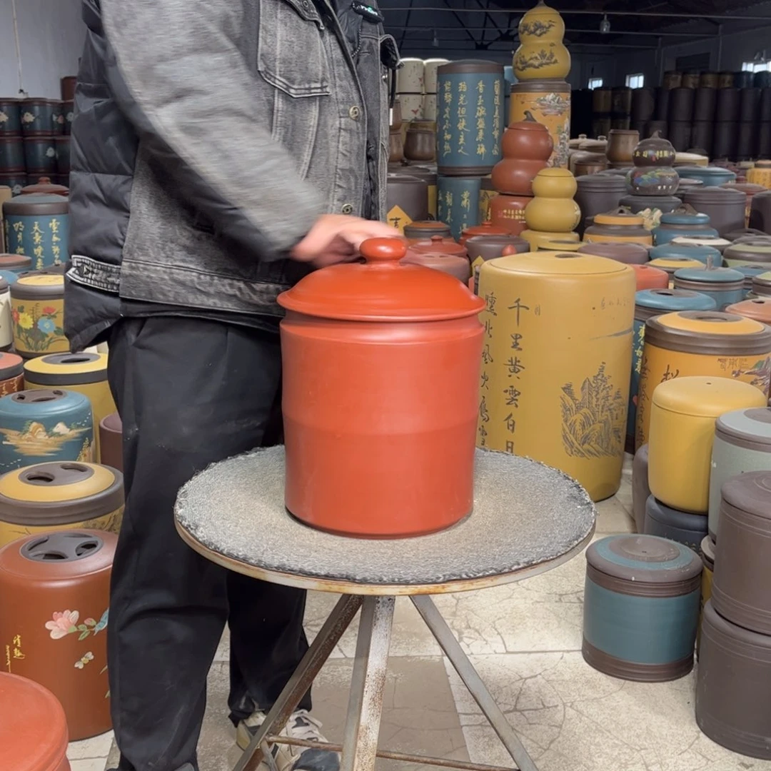 紫砂茶叶罐茶叶罐