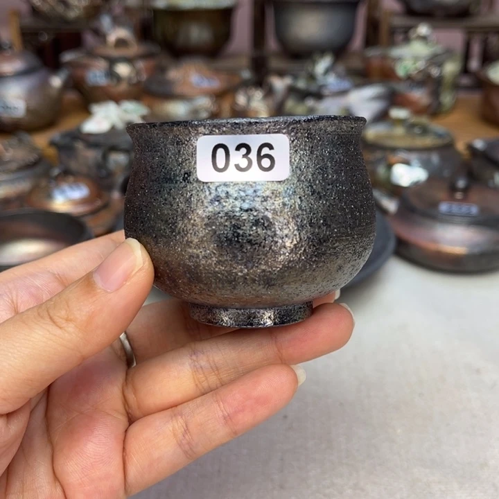 壶裸柴烧陶瓷茶具