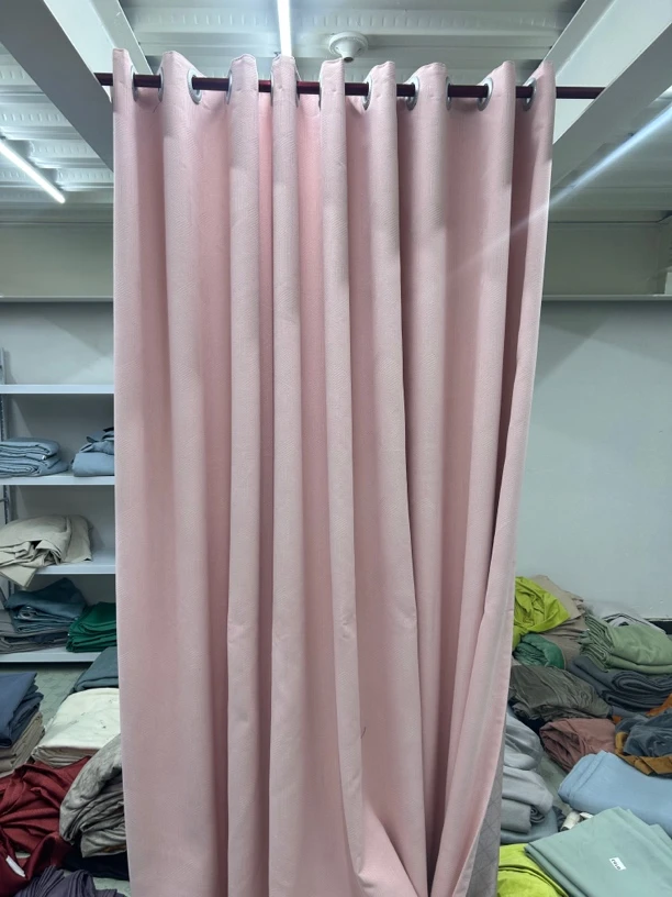 7009华灿布艺高端窗帘（少女粉）