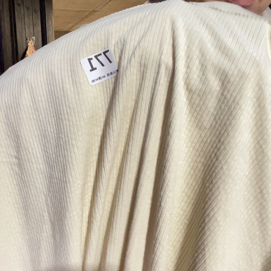 棉宽1.5米纯棉有机棉泡泡灯芯绒2米价771