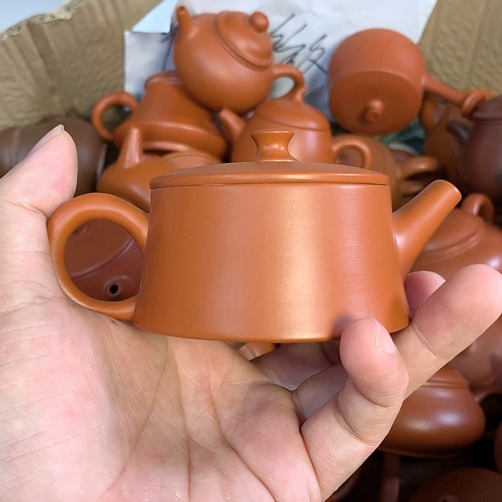 原矿朱泥茶具茶壶家用120