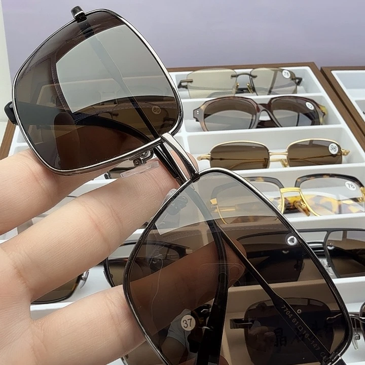 心***海全框款天然水晶石头镜，假一赔十万