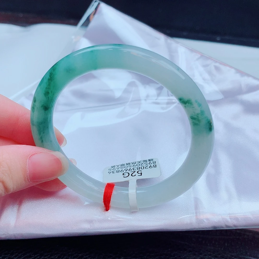 翡翠未镶嵌手镯缅甸天然翡翠A货手镯