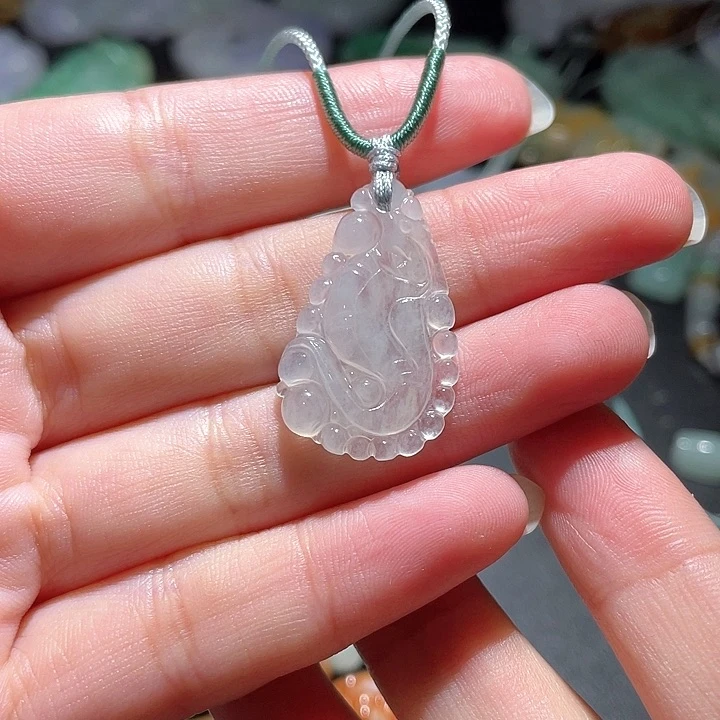 颈饰未镶嵌翡翠天