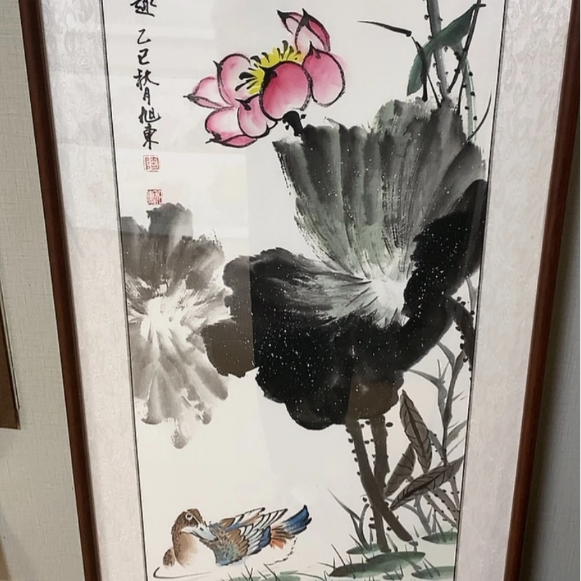 【闪购商品】国画手绘国画带框138.45