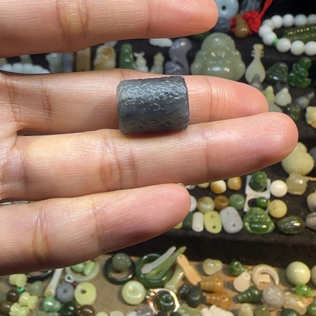 和田玉颈饰未镶嵌渤***军