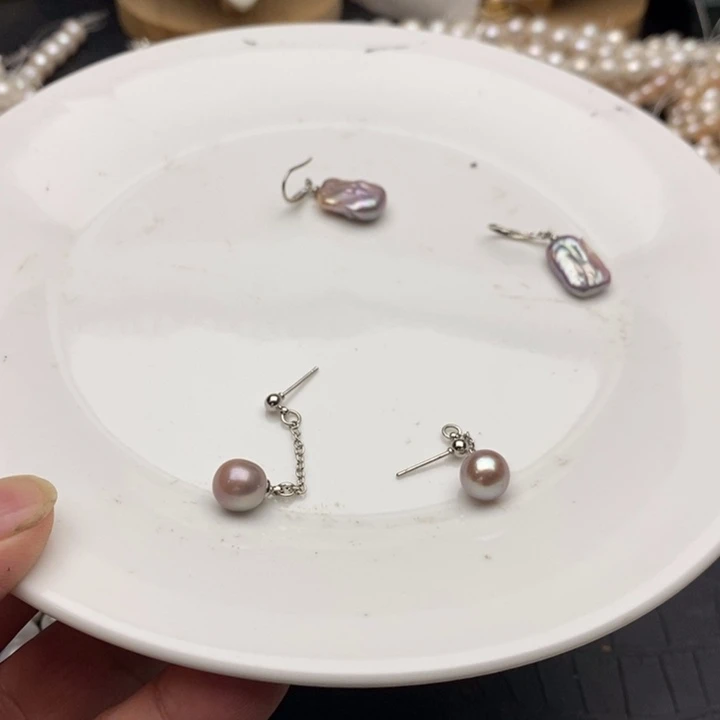 淡水珍珠合金颈饰024