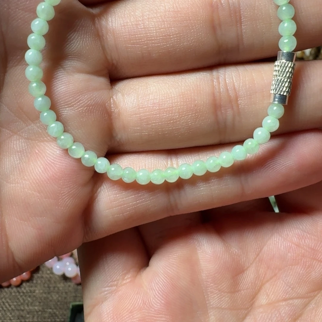 未镶嵌手链翡翠单圈