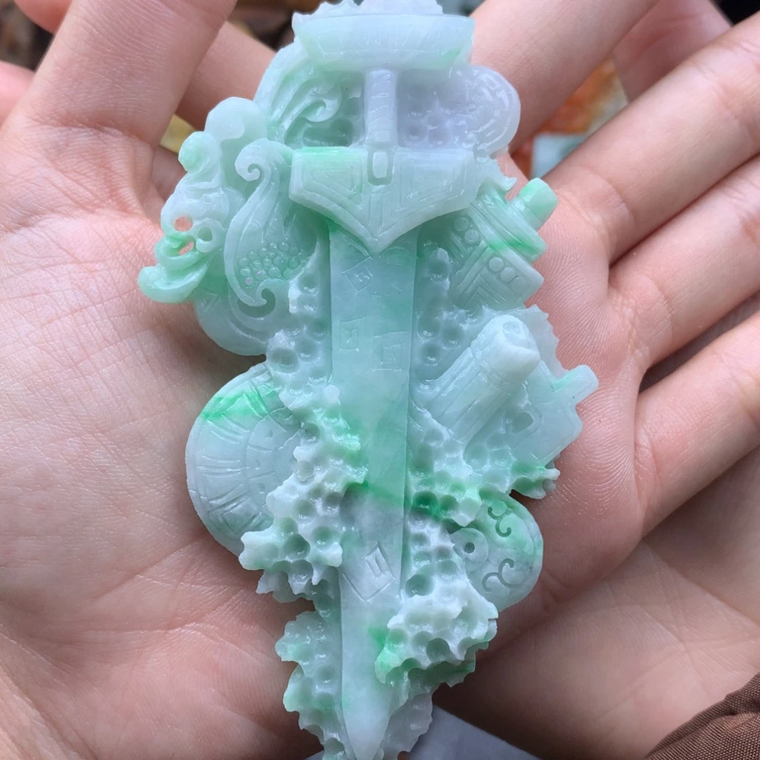 邱***红定制翡翠未镶嵌翡翠